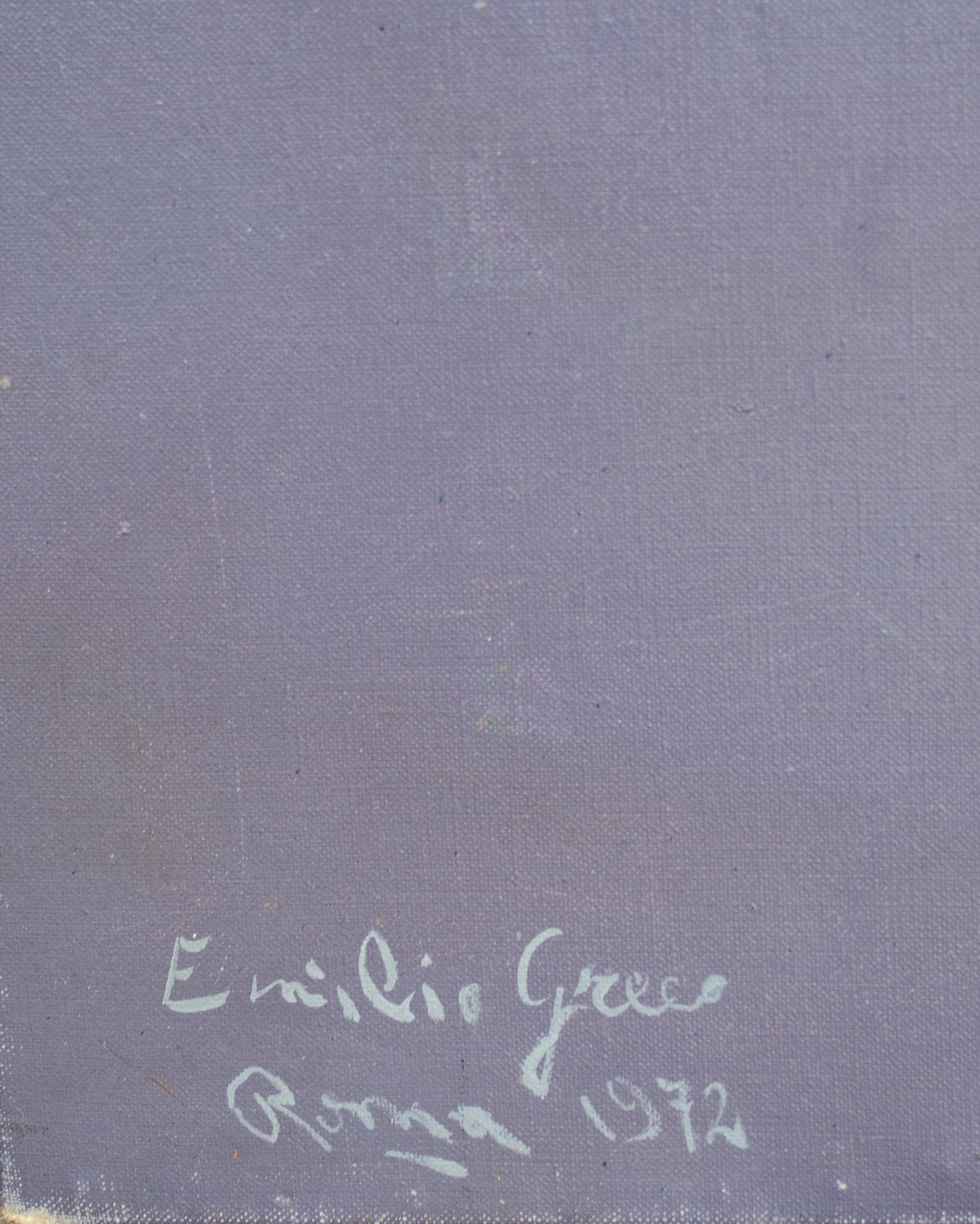 Pittura originale di Emilio Greco, intitolata 