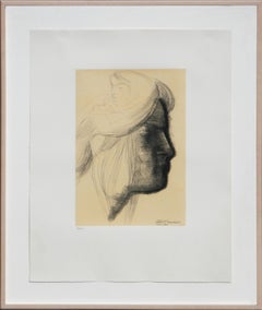 "Omaggio a Michelangelo" Acquaforte figurativa astratta monocromatica Ed 98/200