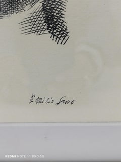 VOLTO DI DONNA - Stampa riproduzione Emilio Greco, anni 70