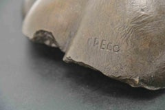 Bust of a Woman - Sculpture by Emilio Greco - Mid-20th Century