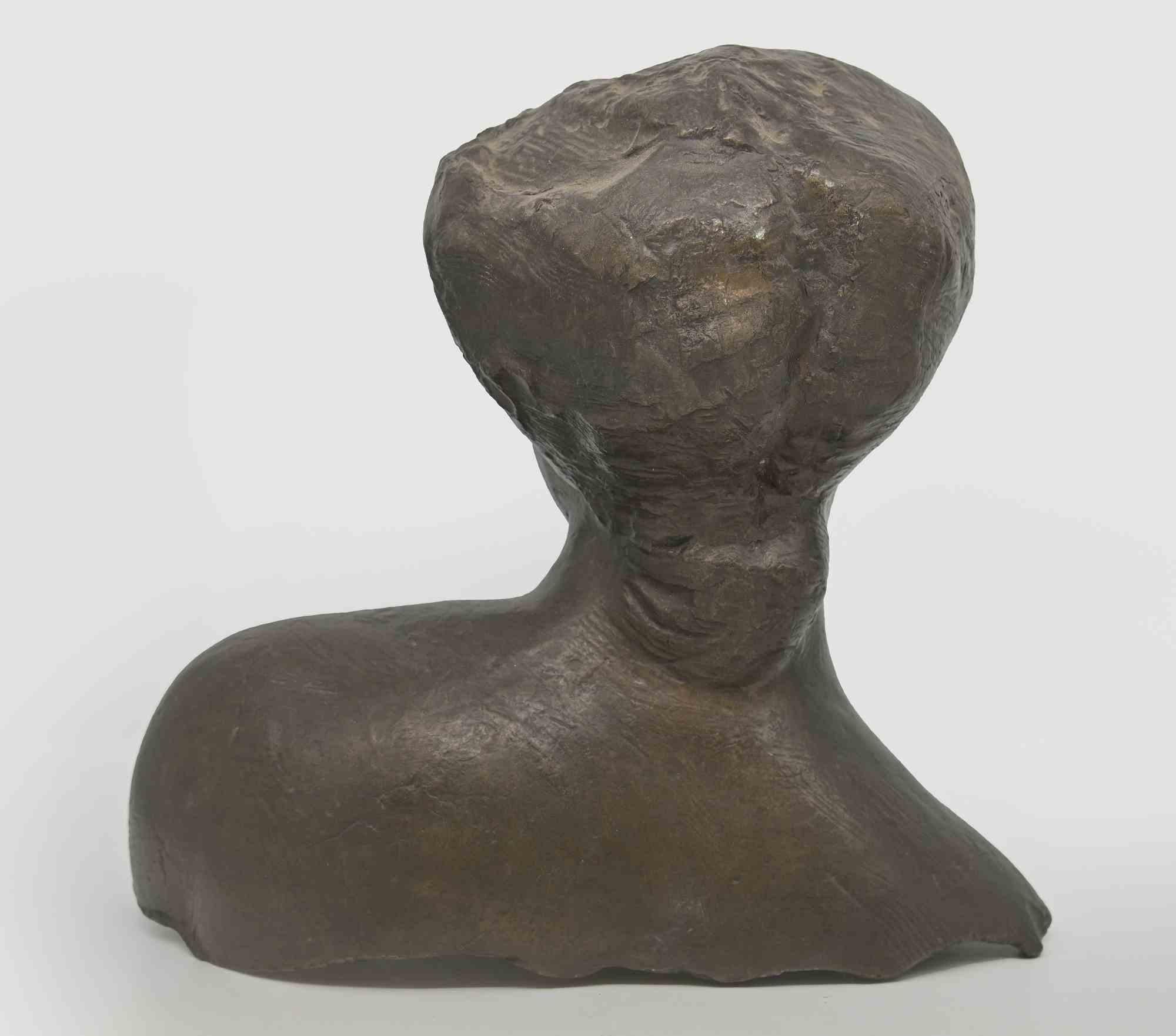 Bust of a Woman - Sculpture by Emilio Greco - Mid-20th Century For Sale 4