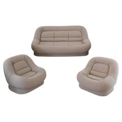 Emilio Guarnacci & Felix Padovano, Nuava, Sofa and two armchairs, 1P, Italy