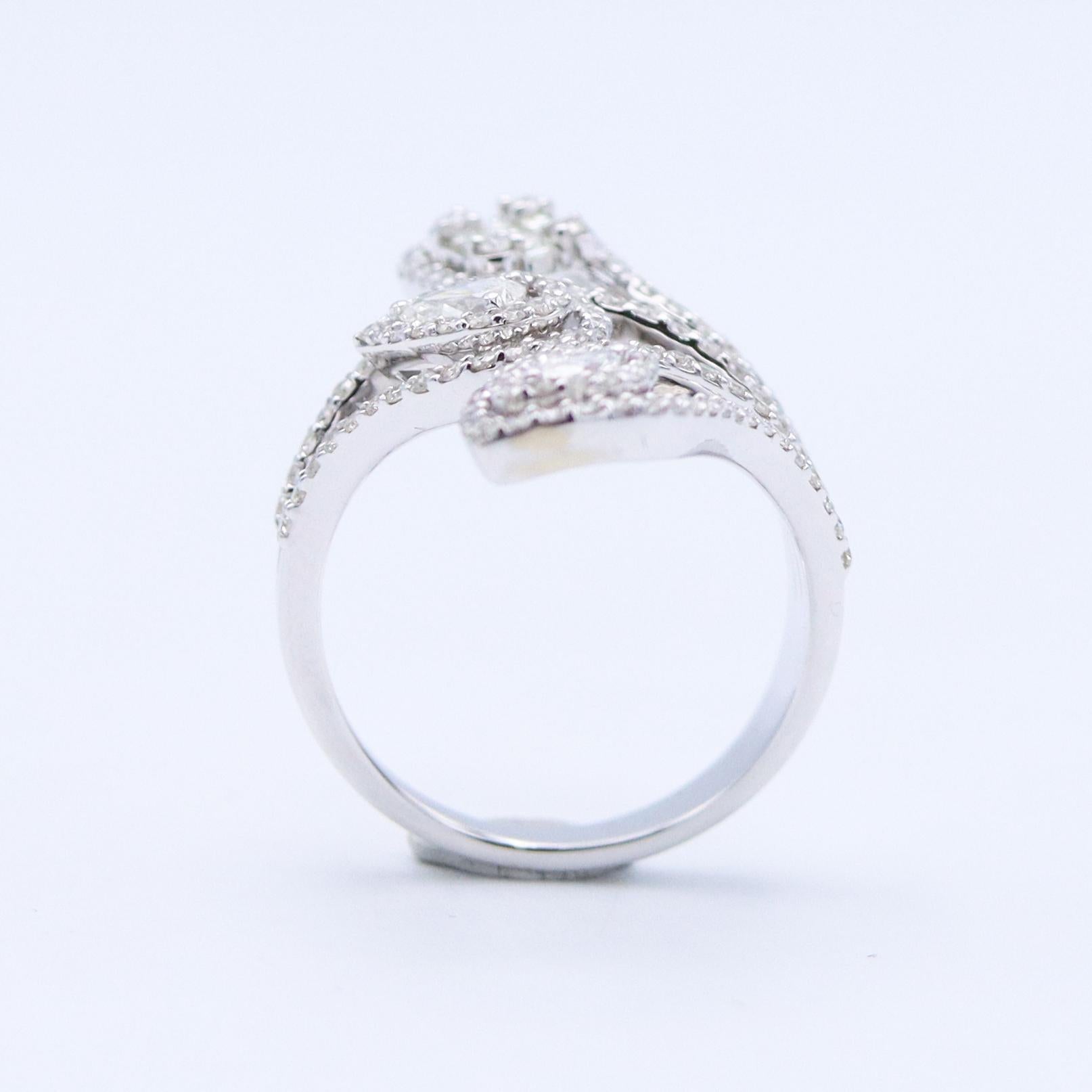 Women's or Men's Emilio Jewelry 1.19 Carat Princess Cut Ring
