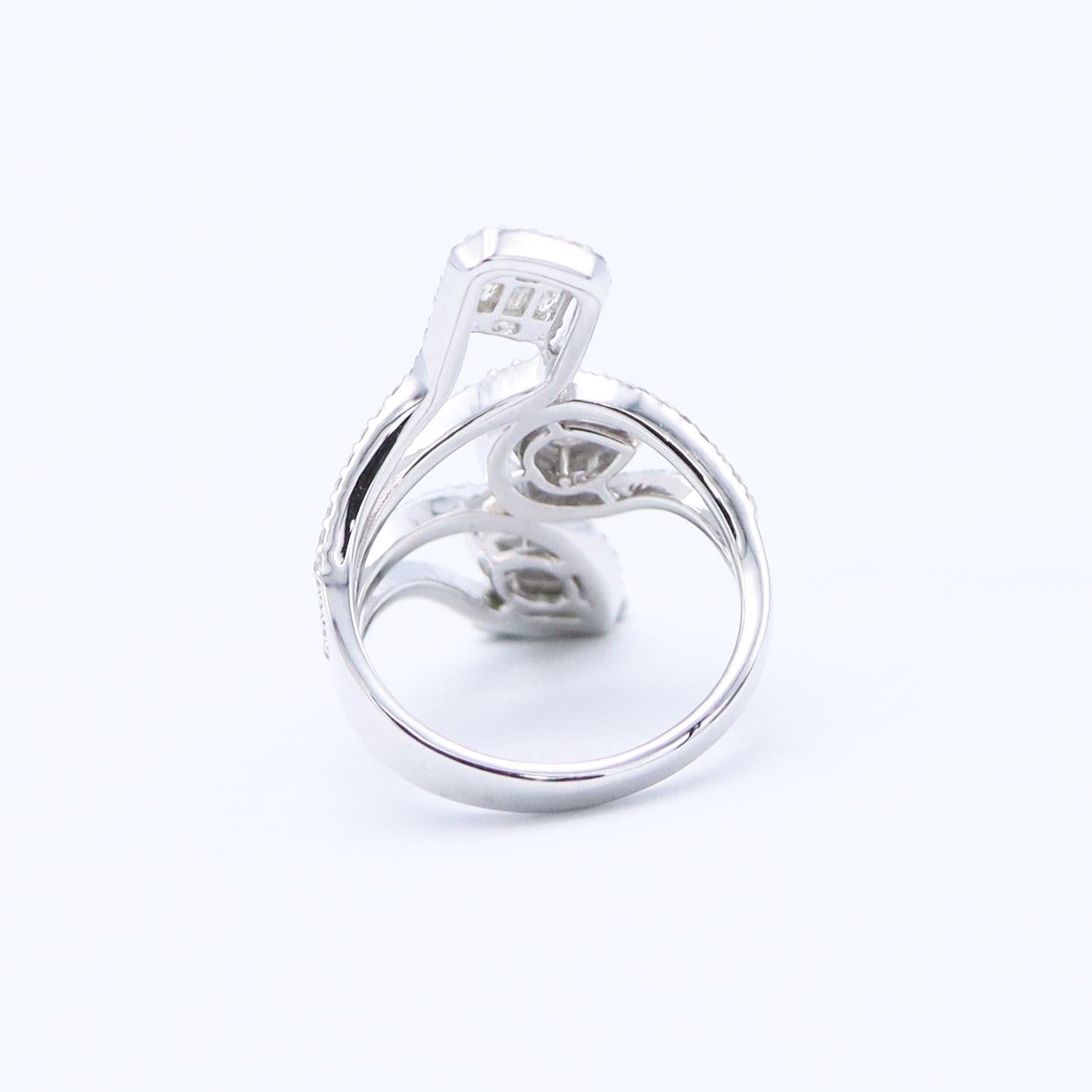 Emilio Jewelry 1.19 Carat Princess Cut Ring 3