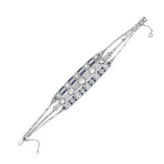 Emilio Jewelry 120 Year Old Antique Diamond Bracelet