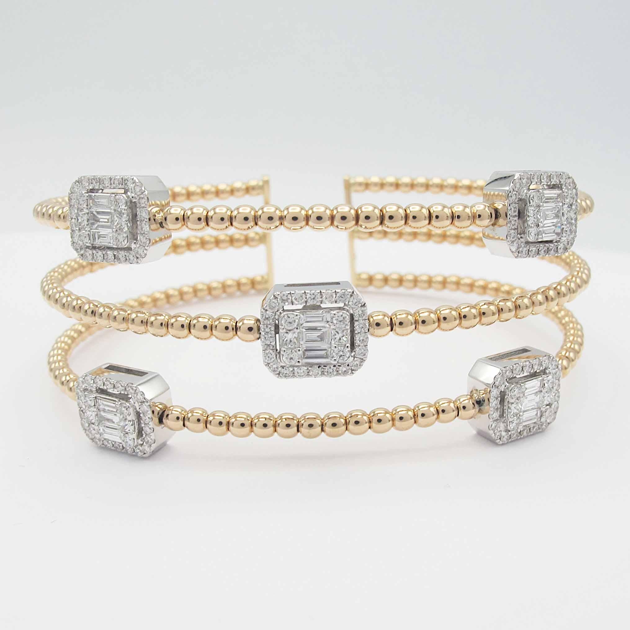 Emilio Jewelry 1,75 Karat Armreif im Zustand „Neu“ im Angebot in New York, NY
