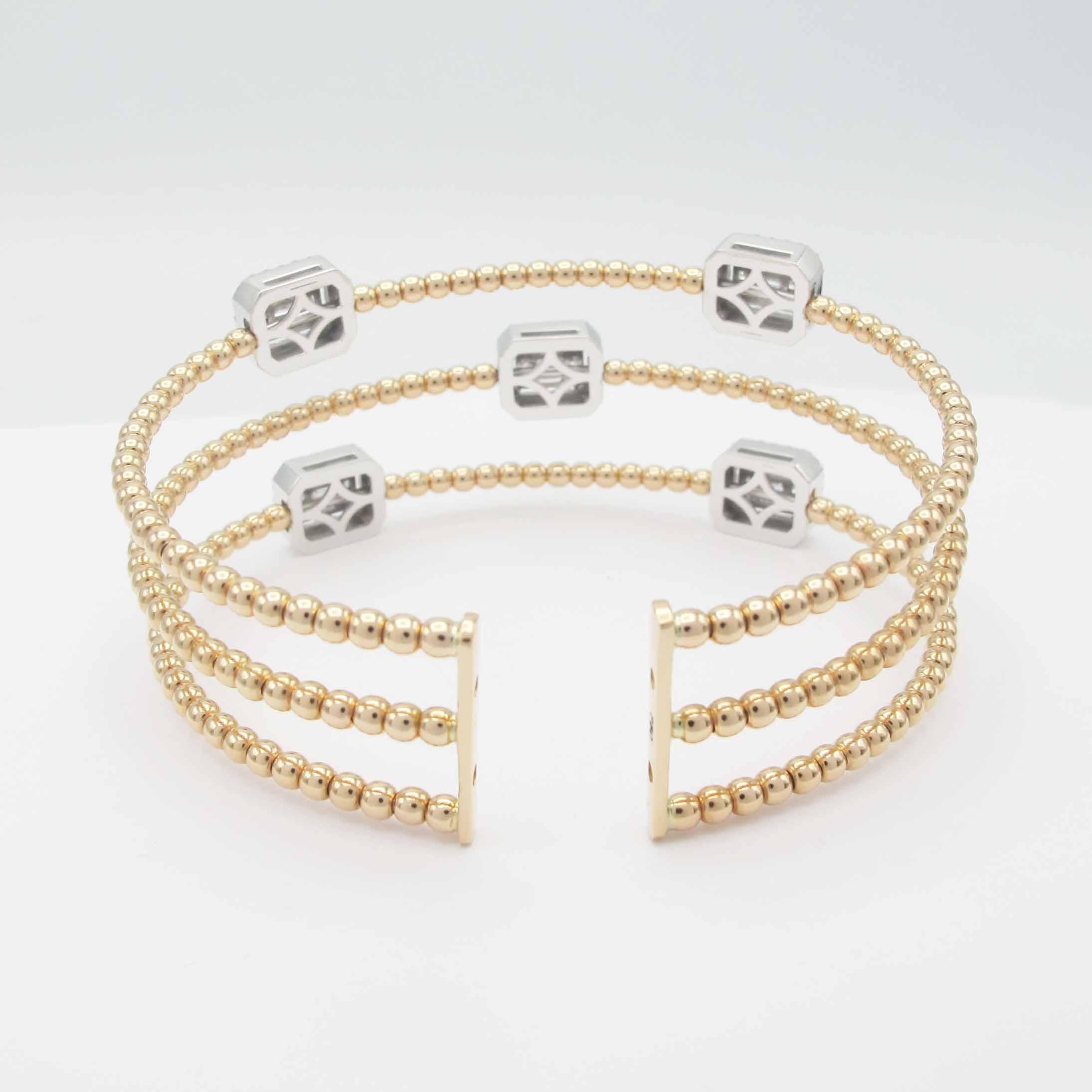 da uomo o donna Emilio Gioielli Bangle da 1,75 carati in vendita