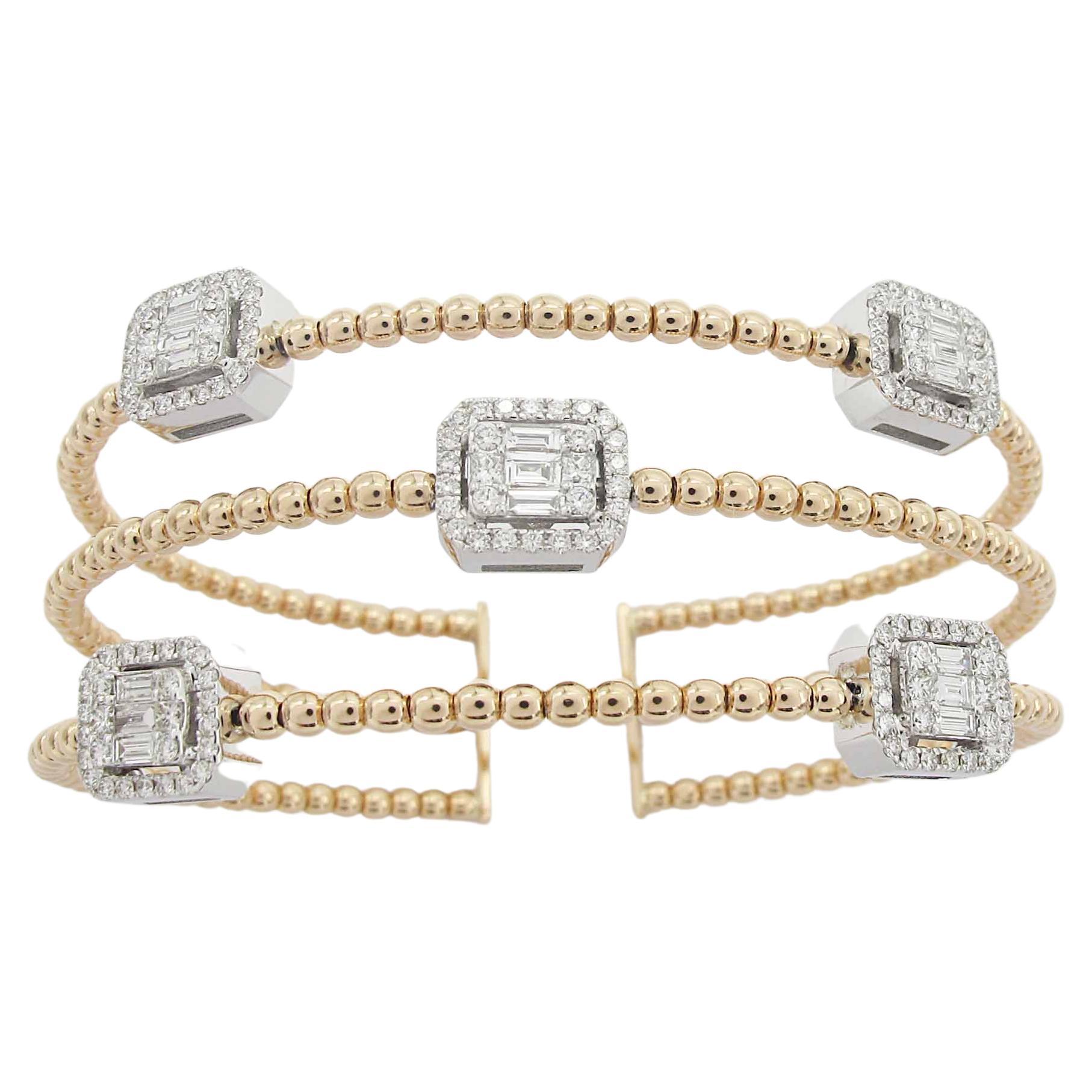 Emilio Jewelry Bracelet jonc de 1,75 carat