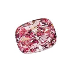 Emilio Jewelry 2.00 Carat Fancy Intense Pink Diamond