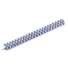Emilio Joyas Pulsera de Diamantes Zafiro 20,69 Quilates