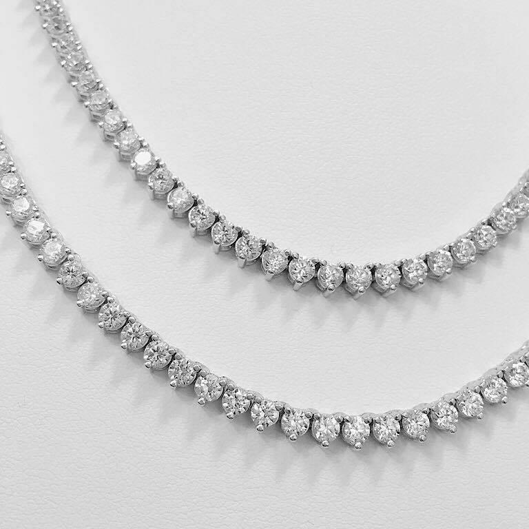 Emilio Jewelry 24.79 Carat Diamond Necklace In New Condition For Sale In New York, NY