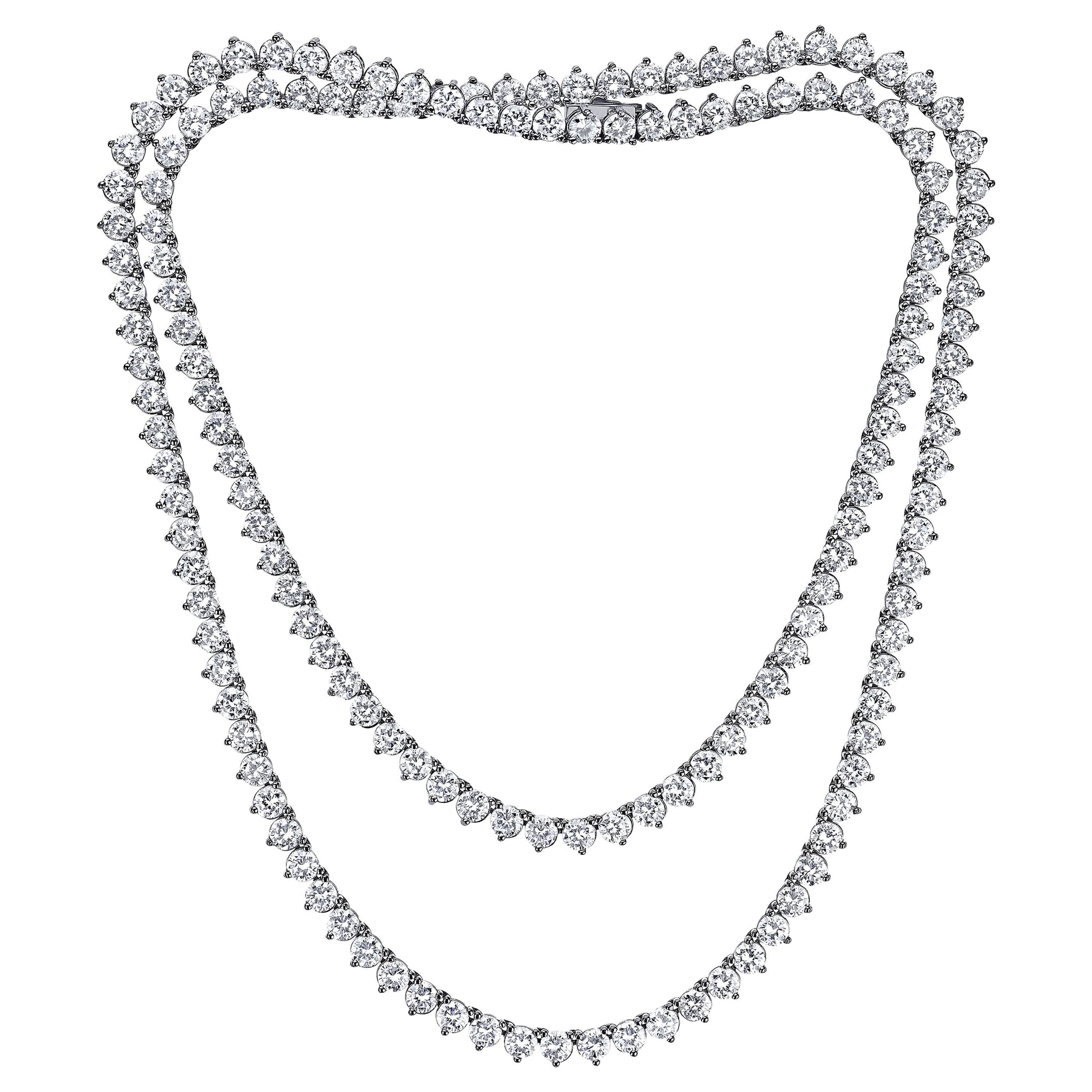 Collar de Diamantes Emilio Jewelry 24.79 Quilates