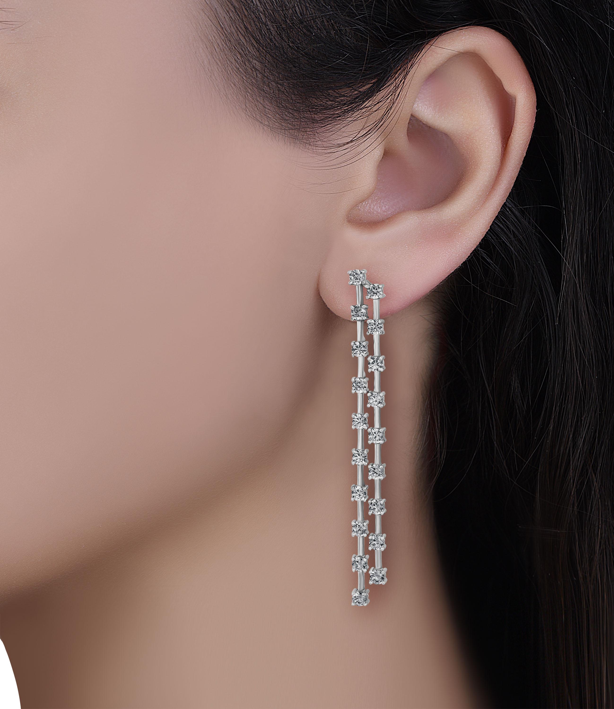 Emilio Jewelry 2.70 Carat Diamond Earring 6