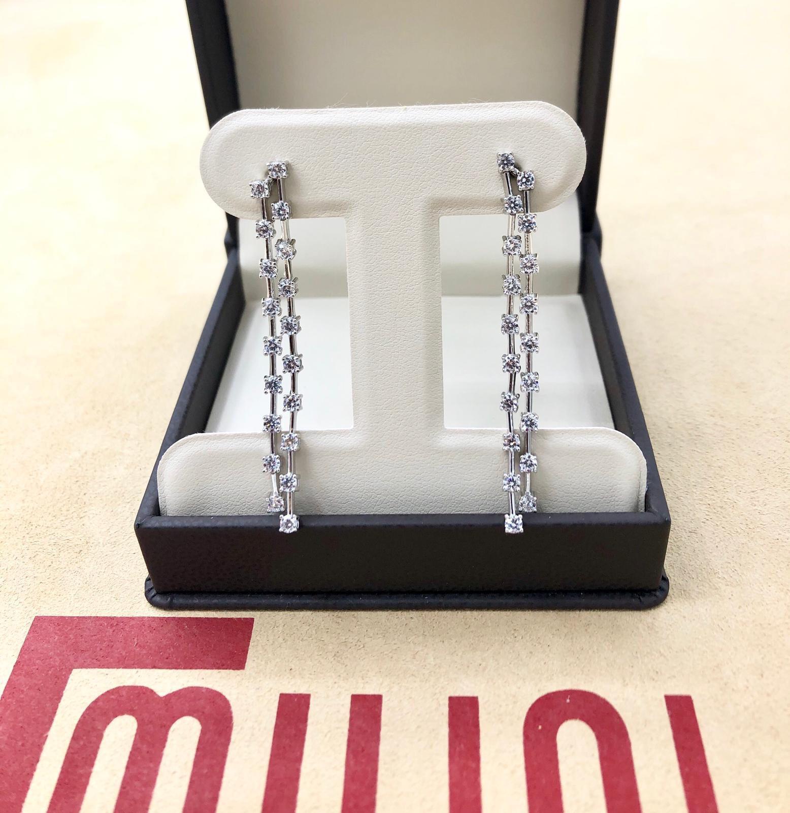 Emilio Jewelry 2.70 Carat Diamond Earring 1