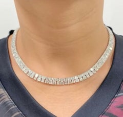 Emilio Jewelry 37.00 Carat Diamond Necklace