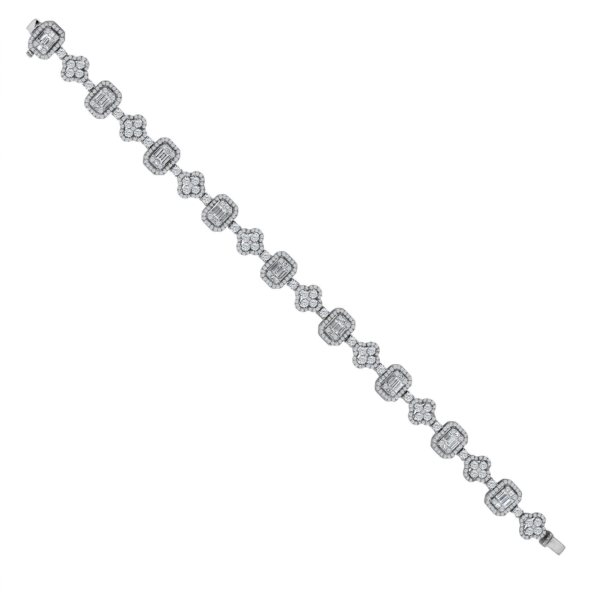 Emilio Jewelry 4.47 Carat Diamond Bracelet