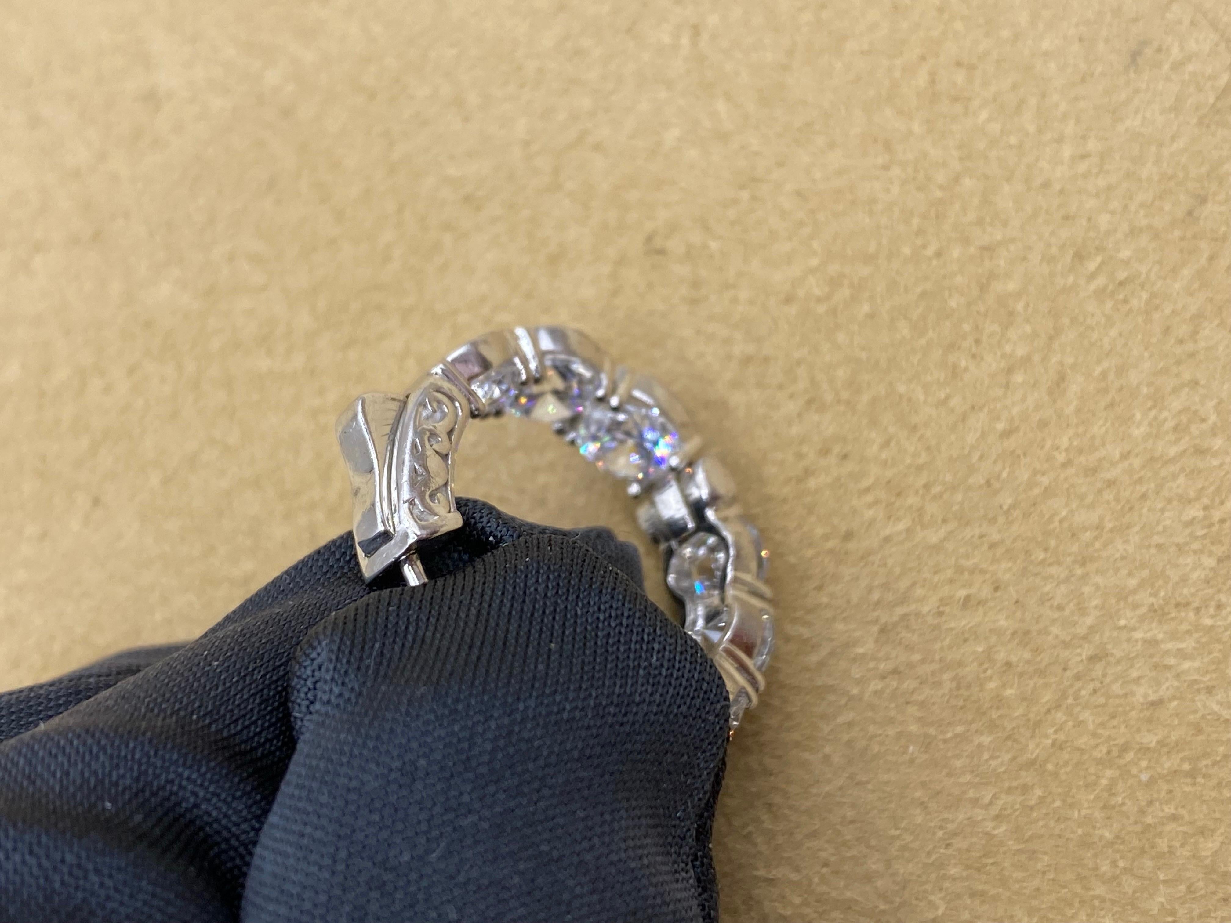 Emilio Jewelry .50 Carat Each Diamond Hoop For Sale 3