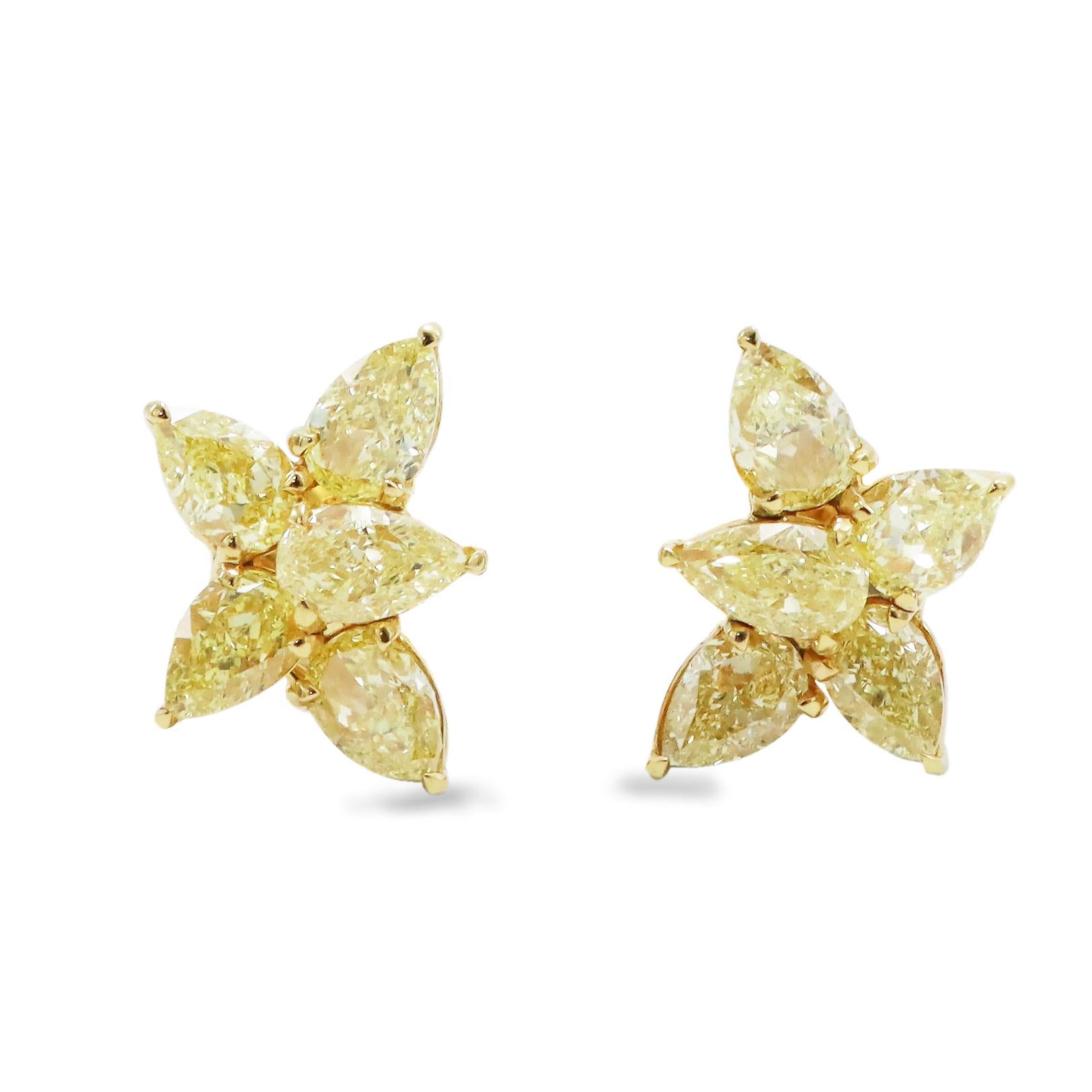 10 pieces Fancy Intense Yellow VS1 Clarity 5.26 Carats
From The Vault at Emilio Jewelry Located on New York's iconic Fifth Avenue
All pieces are hand made in the Emilio Jewelry Atelier. Our brand is proudly rated as a Top Seller on 1stdibs with 5