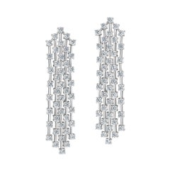 Emilio Jewelry 6.20 Carat Diamond Earrings