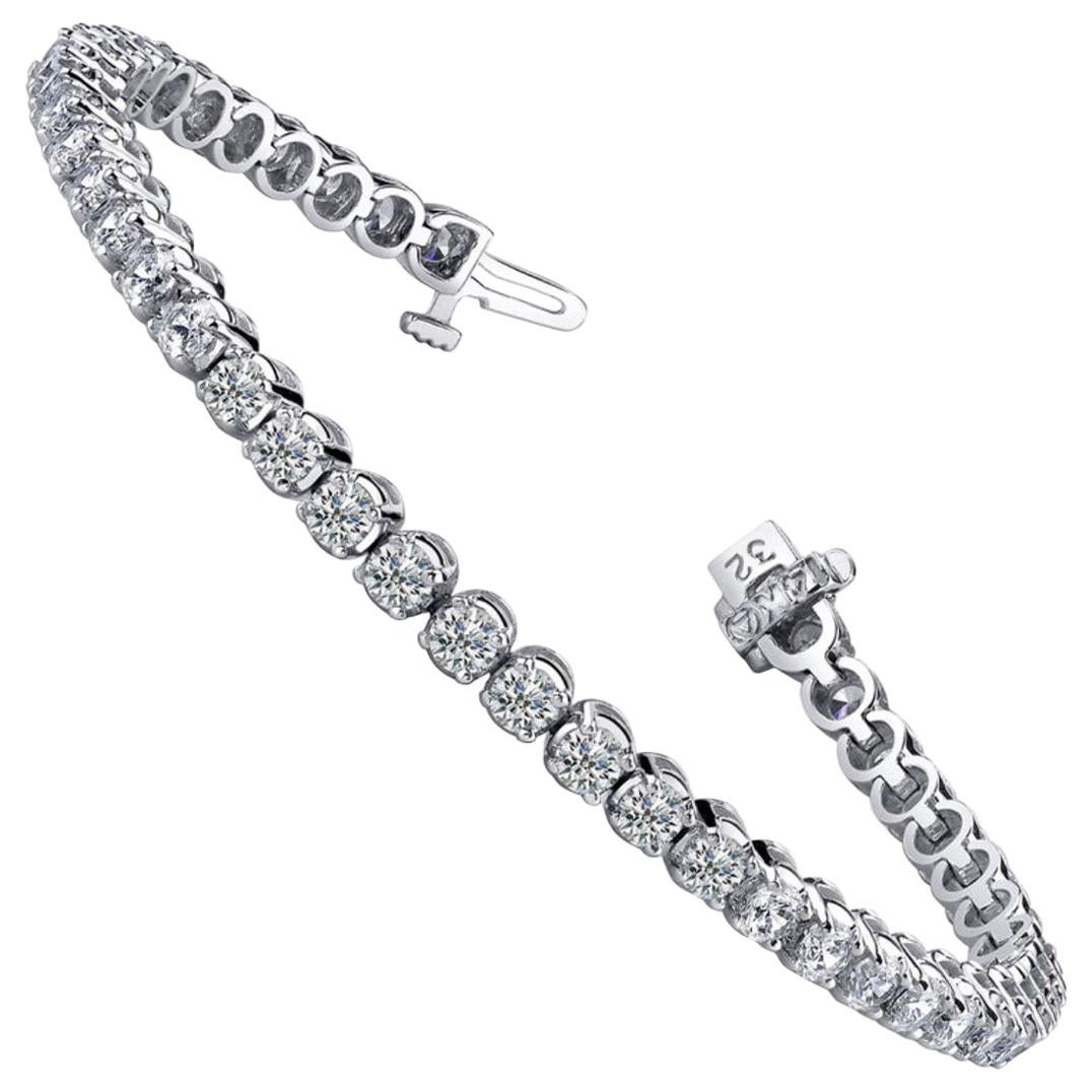 Emilio Jewelry 7.00 Carat Diamond Bracelet
