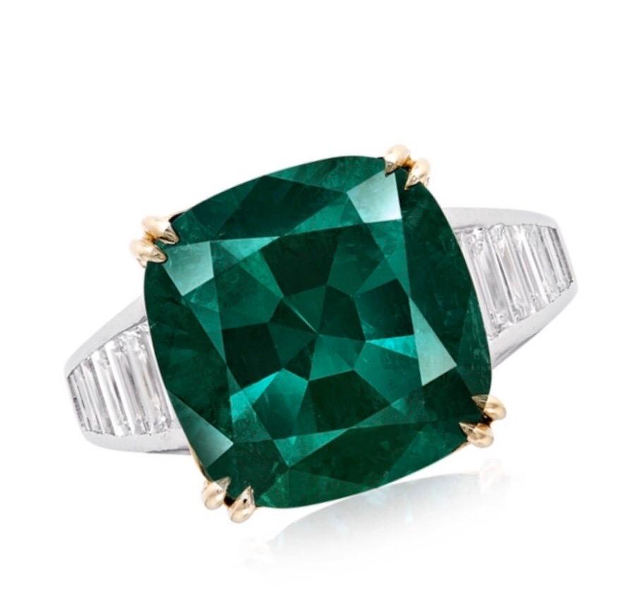 unenhanced emerald