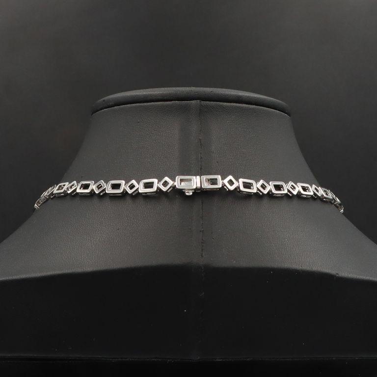 Emilio Jewelry Halskette mit 9,80 Karat Illusion-Diamant  im Zustand „Neu“ im Angebot in New York, NY