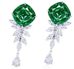Emilio Jewelry, boucles d'oreilles en tourmaline certifiée 10,80 carats