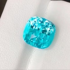 Emilio Jewelry Certified 8.00 Carat No Heat Paraiba