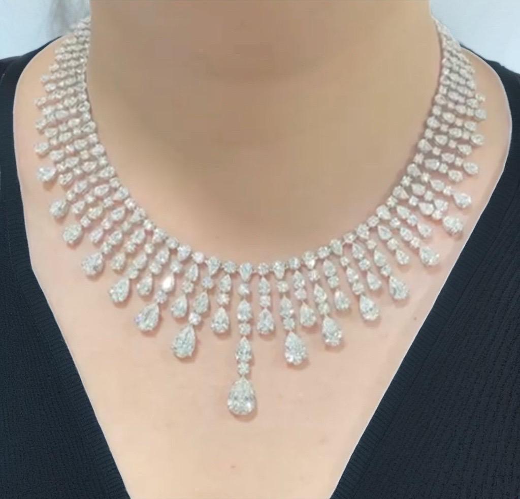 Emilio ! Collier de diamants extravagants certifiés Neuf - En vente à New York, NY