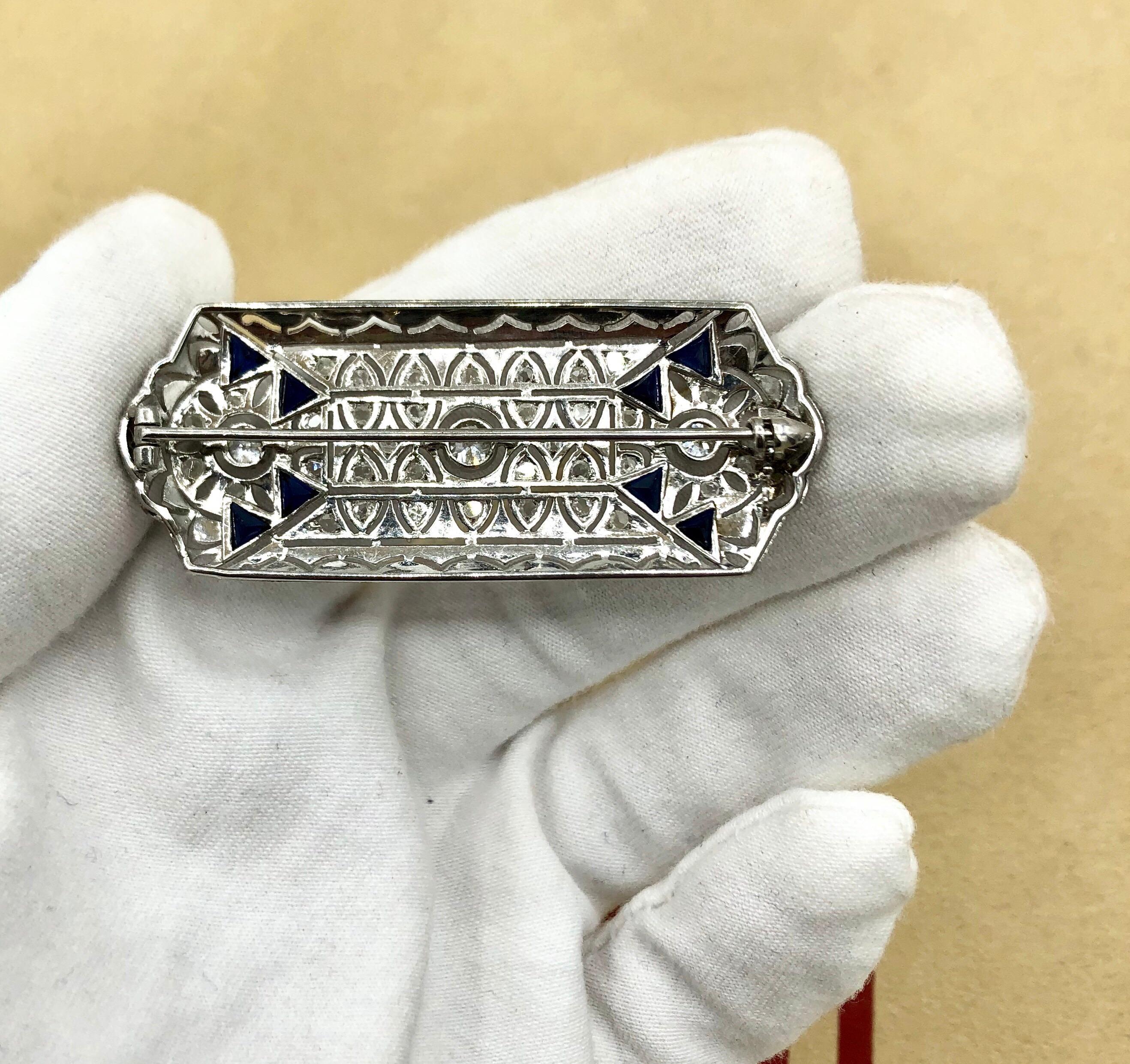 Emilio Jewelry Diamond Brooch 7