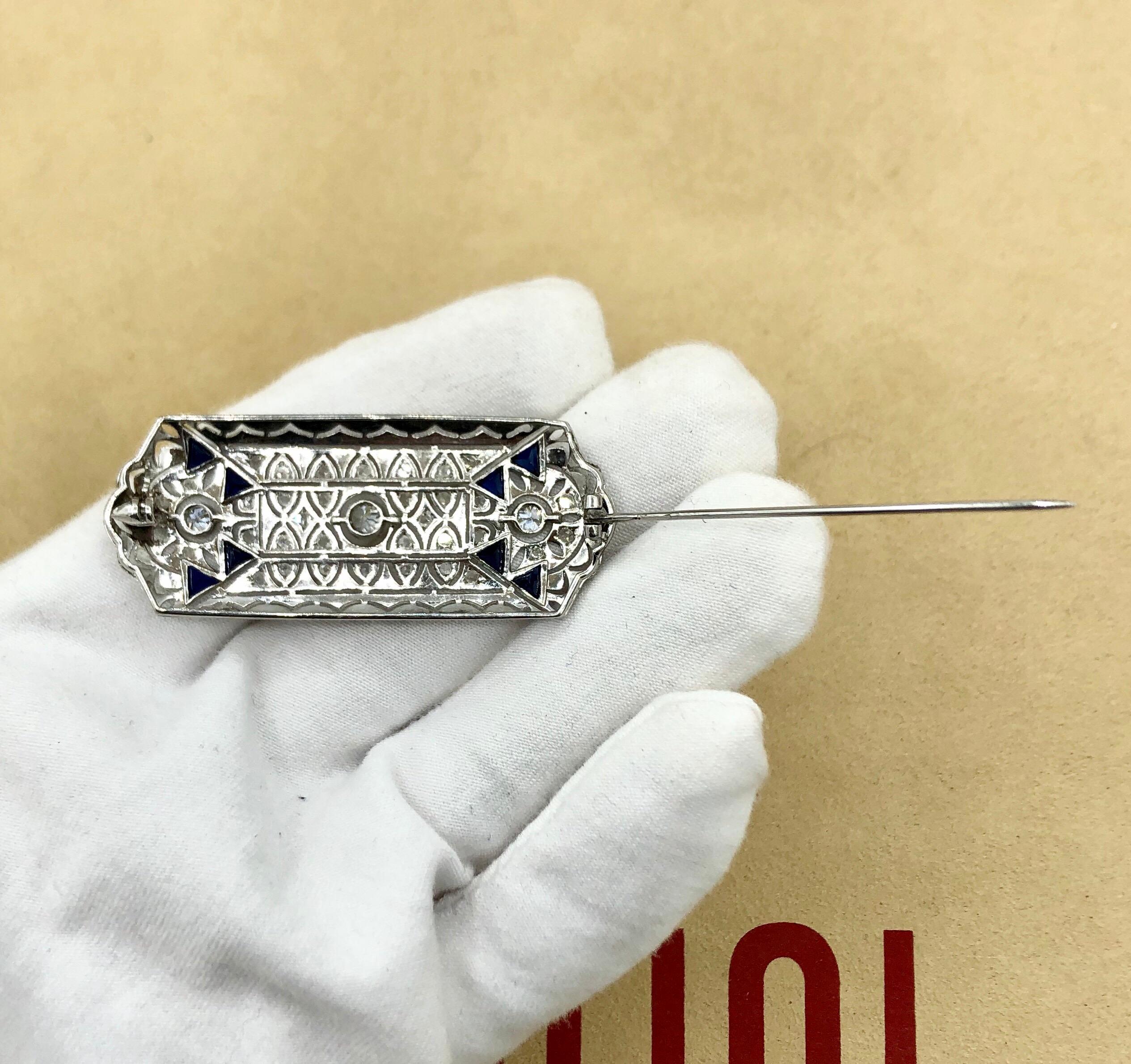 Emilio Jewelry Diamond Brooch 8
