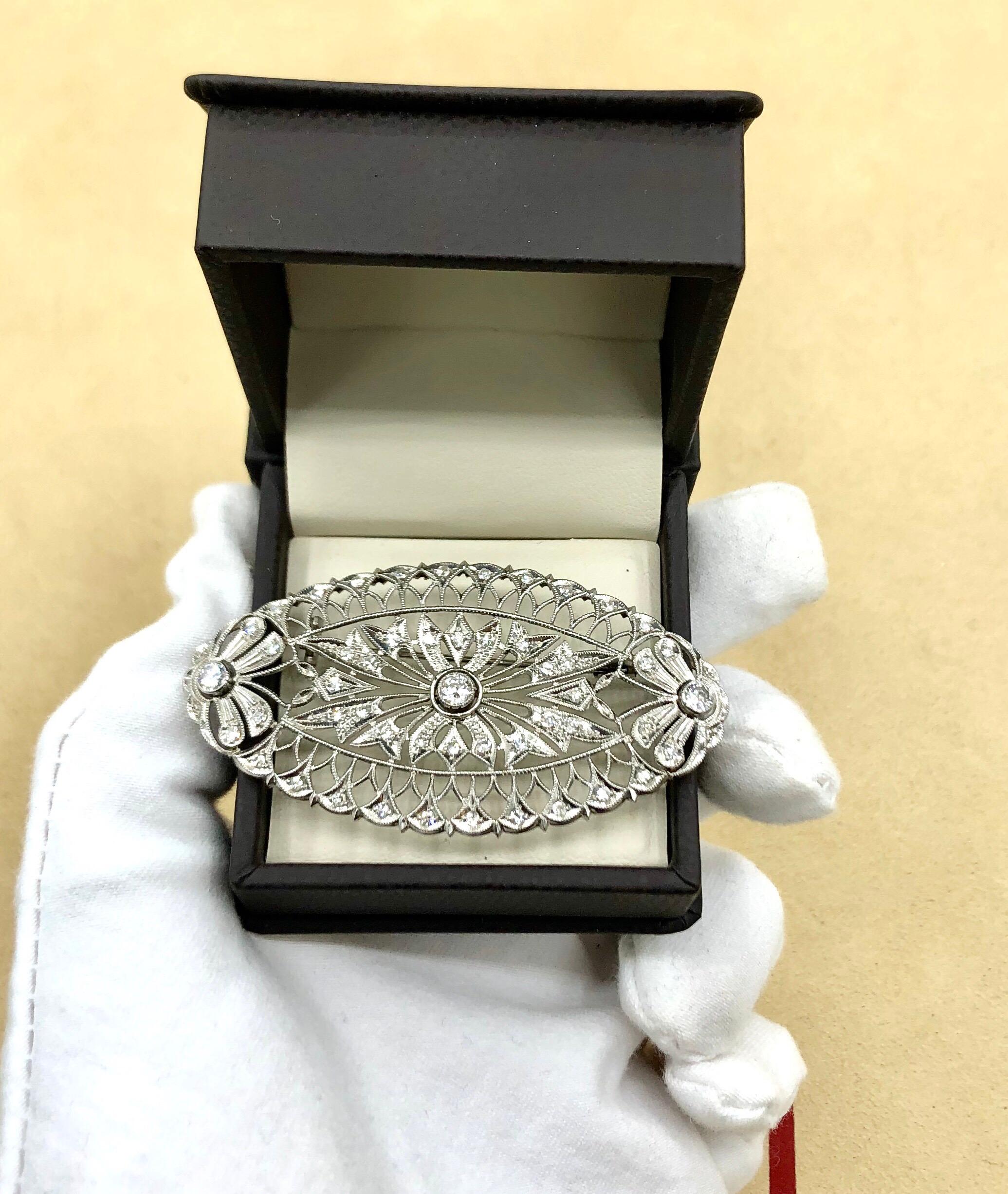 Women's Emilio Jewelry Diamond Brooch