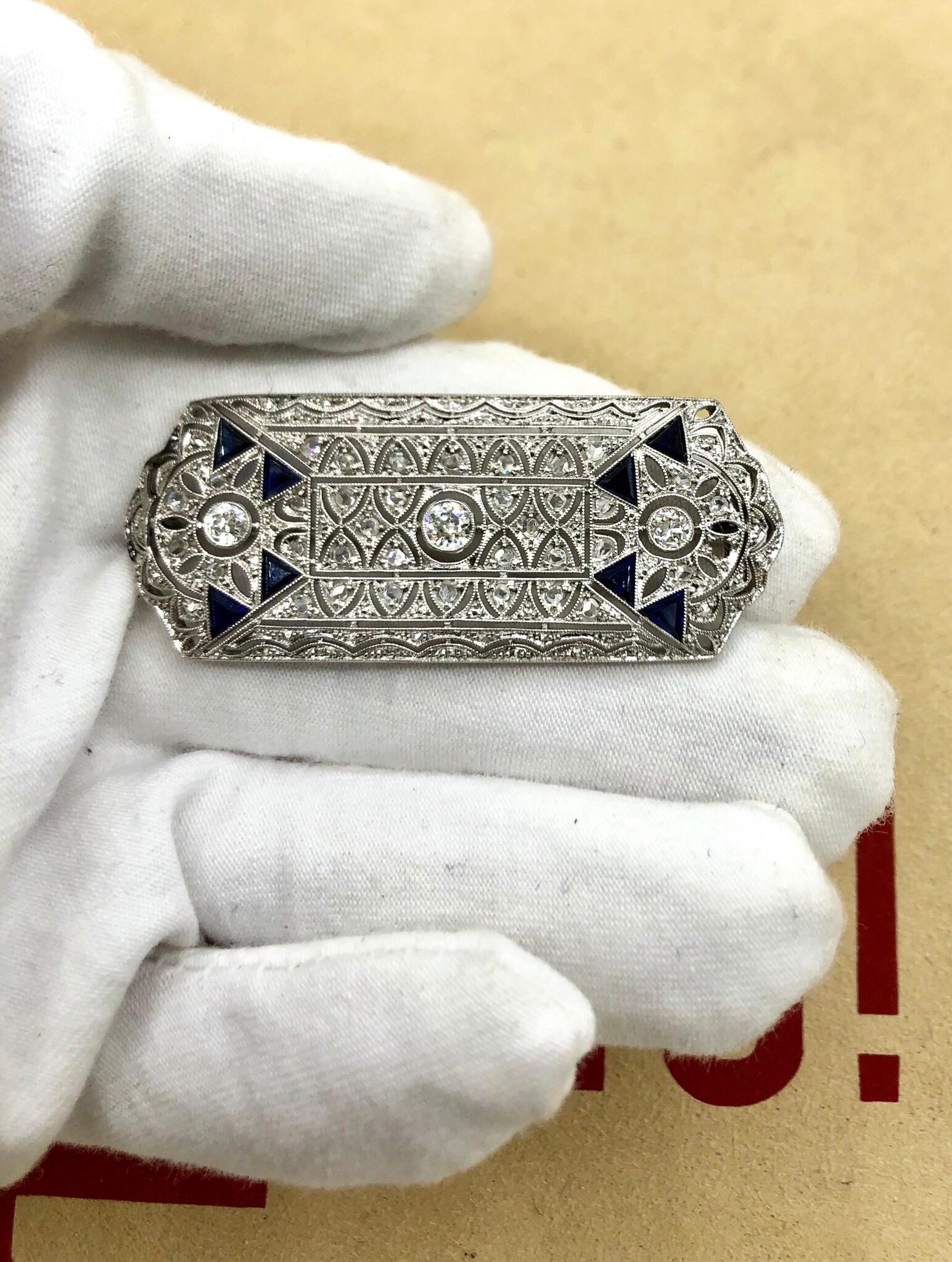 Emilio Jewelry Diamond Brooch 4