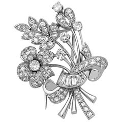 Emilio Jewelry Diamond Brooch