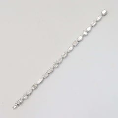 Emilio Jewelry Gia zertifiziertes 1.00 Karat jedes Diamantarmband mit Diamanten