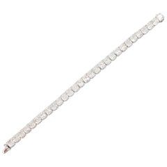 Emilio Jewelry Gia Certified 1.00 Carat Each Diamond Bracelet