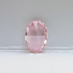 Emilio Jewelry GIA Certified 1.00 Carat Fancy Intense Pure Pink Diamond