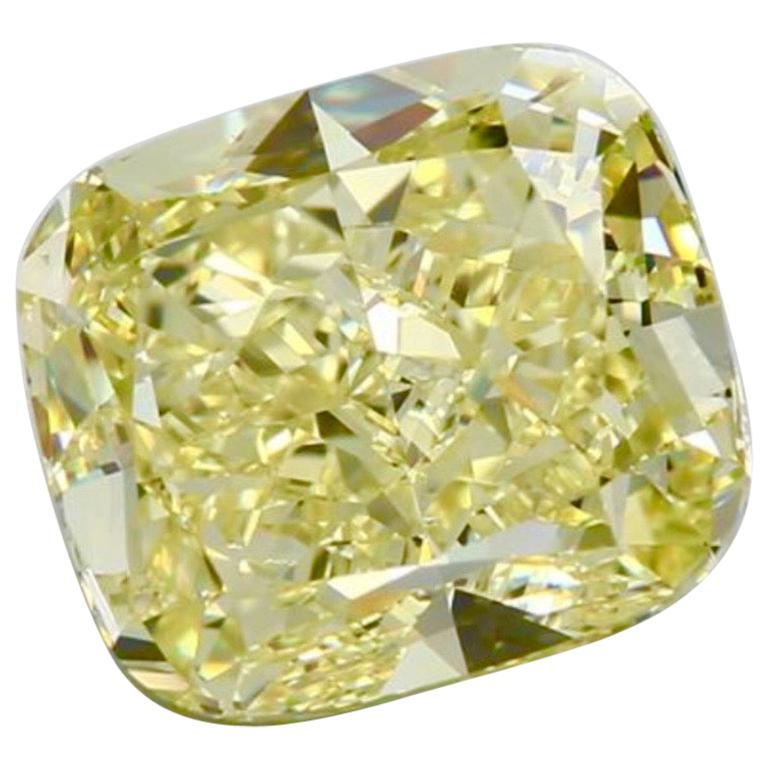 Emilio Jewelry GIA Certified 10.00 Carat Fancy Intense Yellow Diamond