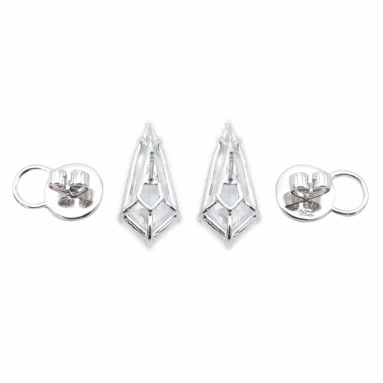 Emilio Jewelry Gia zertifizierter 10,34 Karat Kite-Diamant-Ohrstecker im Zustand „Neu“ in New York, NY