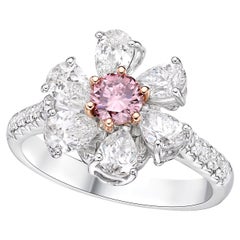 Emilio Gioielli Anello con diamante Pink Diamond certificato Gia da 2,02 carati