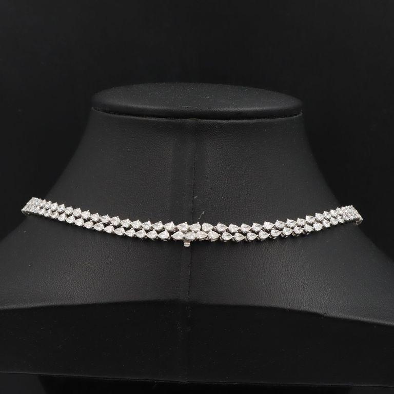 Emilio Jewelry Gia Certified 28.00 Carat Diamond Necklace  In New Condition For Sale In New York, NY