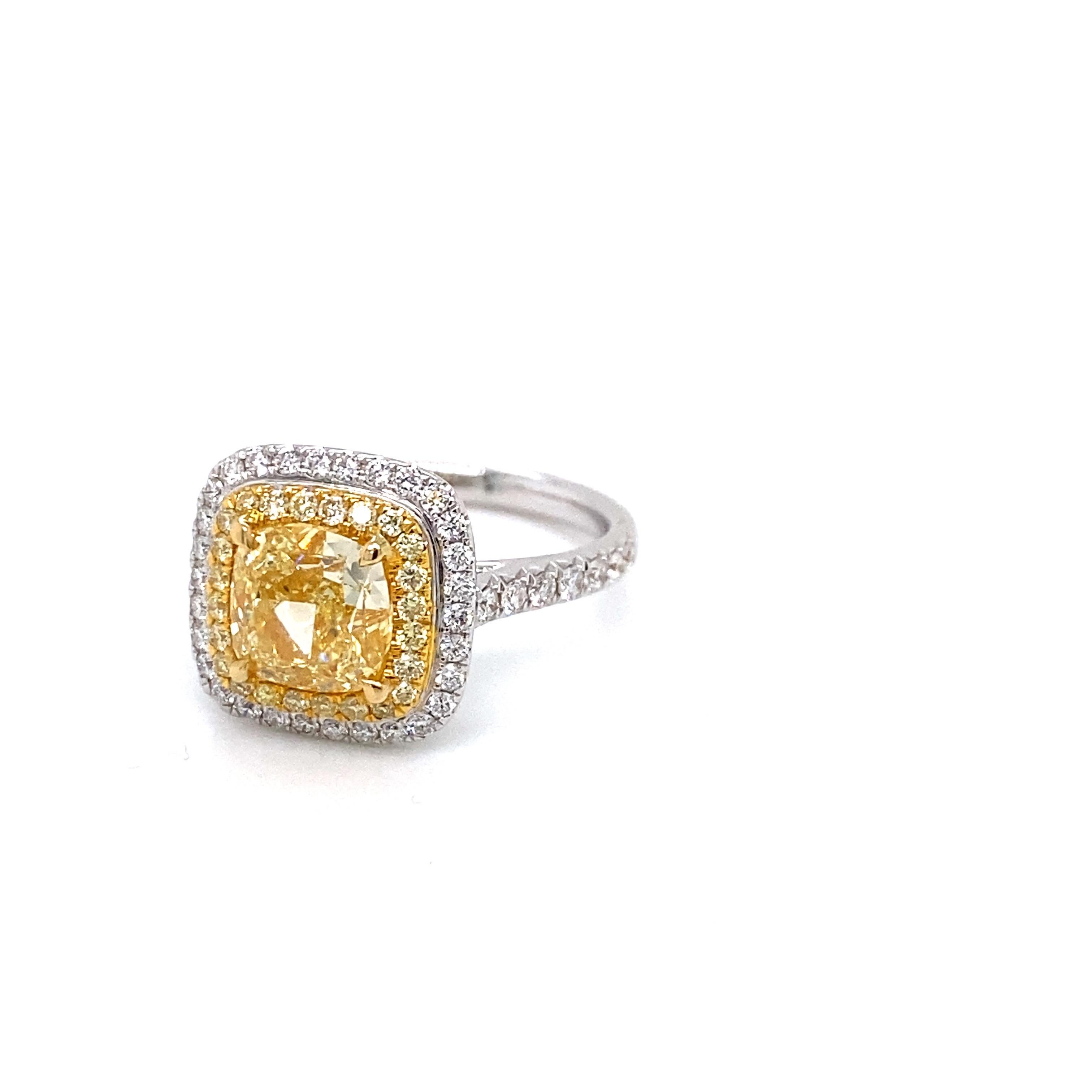 yellow diamond gia