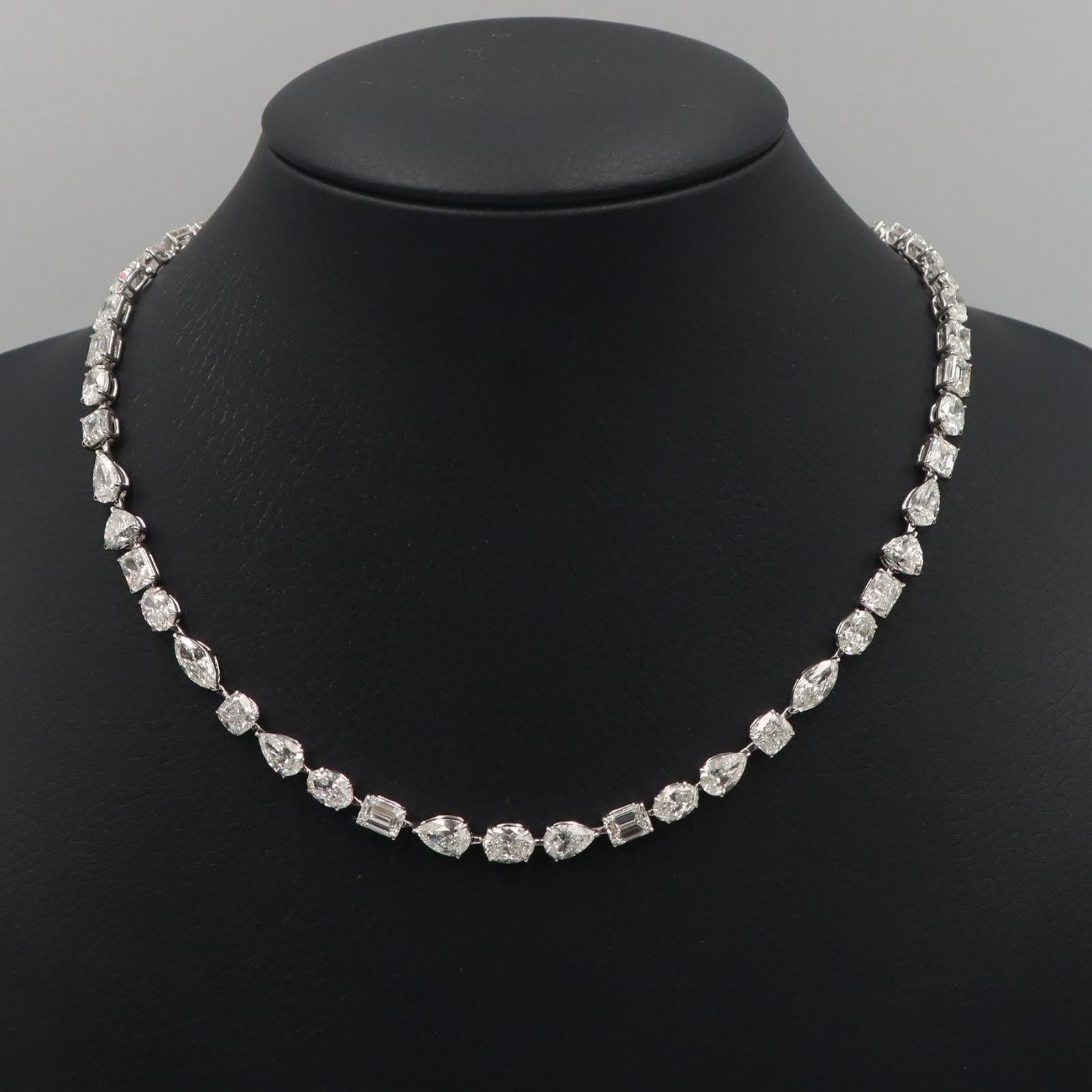 Emilio Jewelry Gia Certified 37 Carat Necklace  In New Condition For Sale In New York, NY