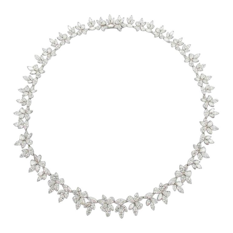 Collar de Diamantes Emilio Jewelry Gia Certified 41.00 Quilates