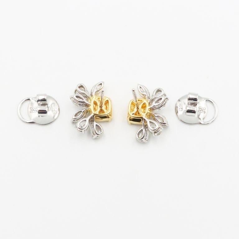 Emilio Jewelry Gia zertifizierter 4,79 Karat gelber Diamant-Ohrring  im Zustand „Neu“ im Angebot in New York, NY