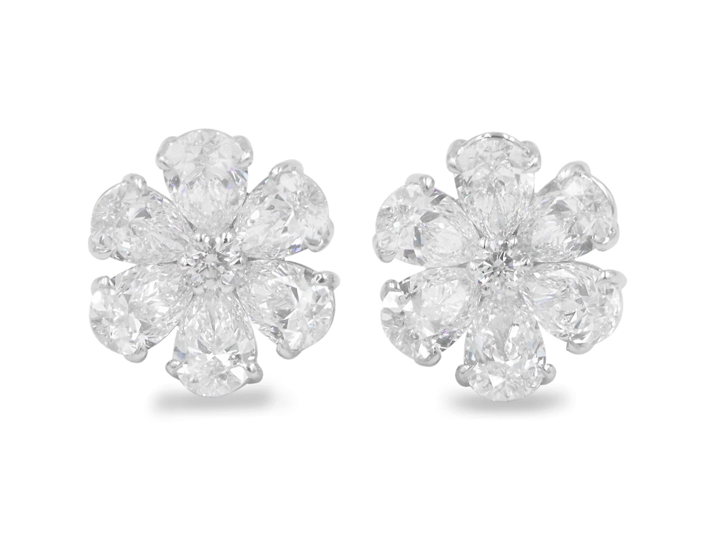 From Emilio Jewelry located on New York's iconic Fifth Avenue,
Featuring all Gia certified diamonds, half a carat or .50ct each ranging from color D-F, and clarity from Vs1-Vs2. Amazing specs and everyday earrings are sure to add even more class to