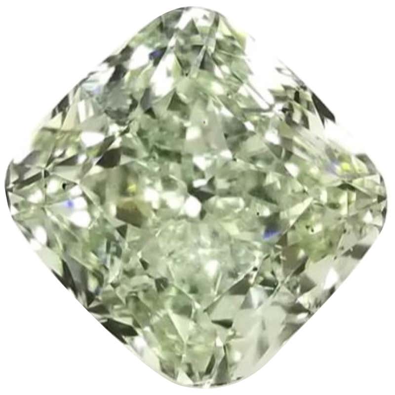 Emilio Jewelry GIA Certified 5.00 Carat Fancy Green Diamond Ring For ...