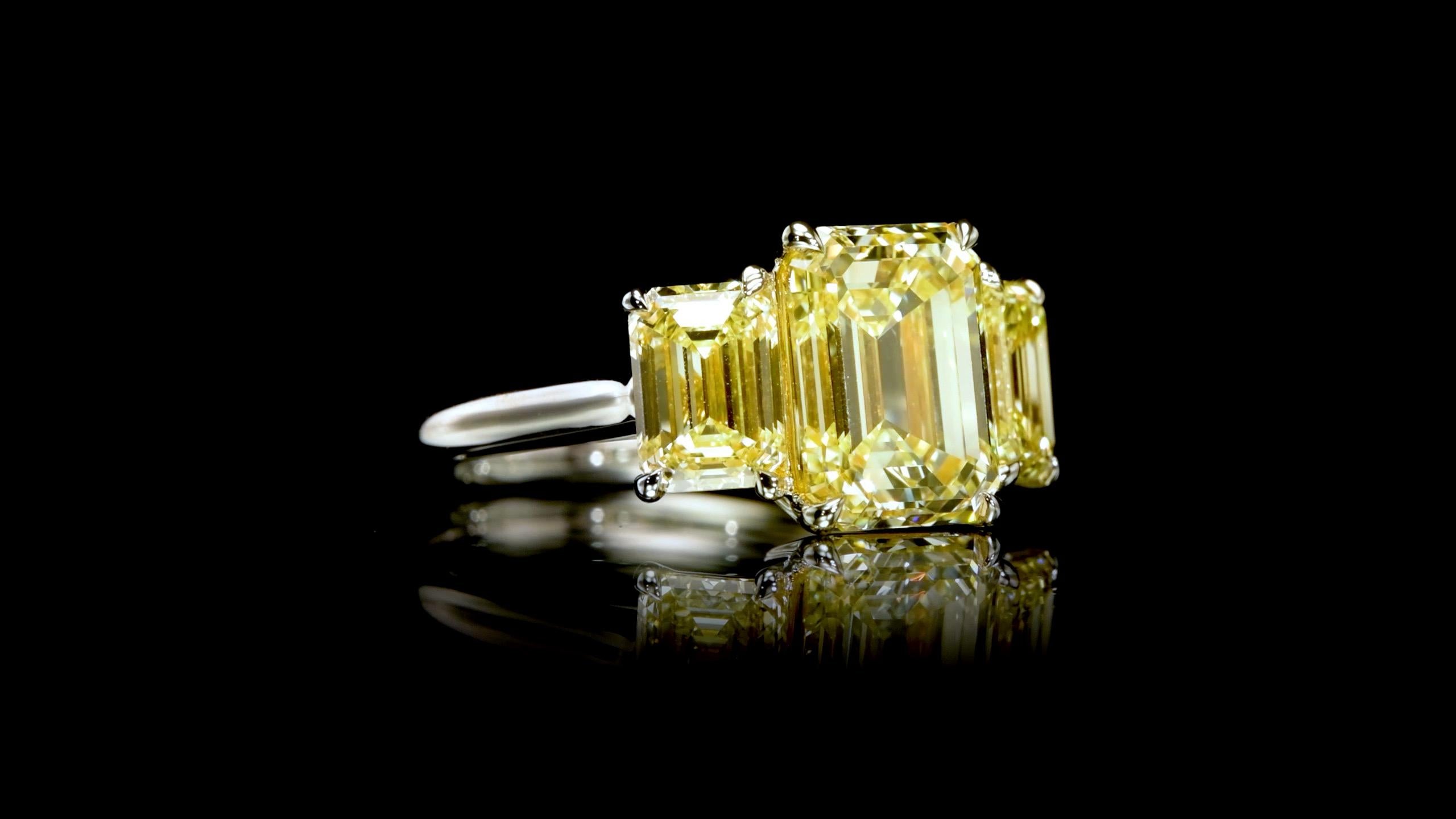 From Emilio Jewelry New York, a well known and trusted dealer located on New York's iconic Fifth Avenue. 

We are are experts in natural fancy color diamonds, and can bring out their best potential in our hand made custom mountings. These mountings