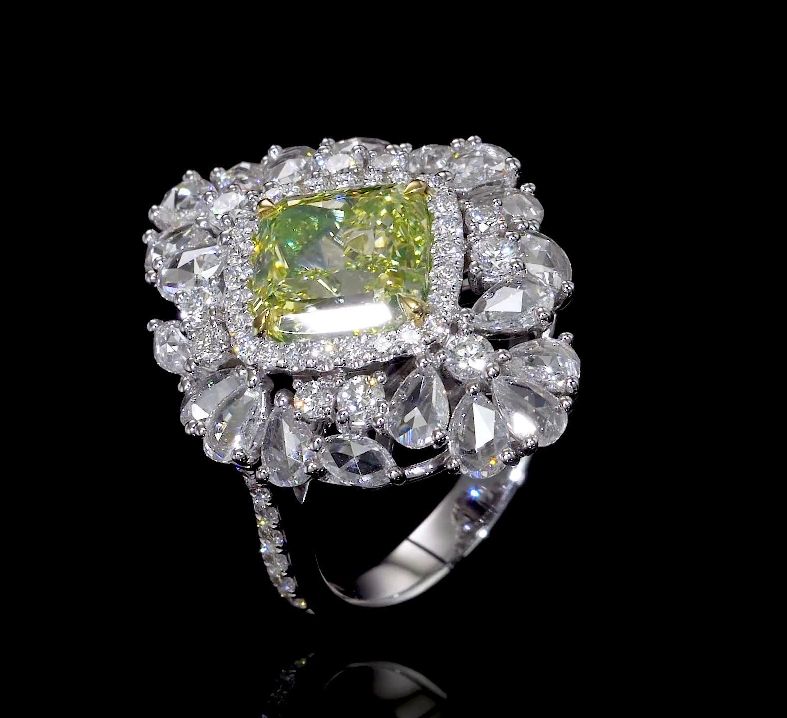 fancy deep green diamond