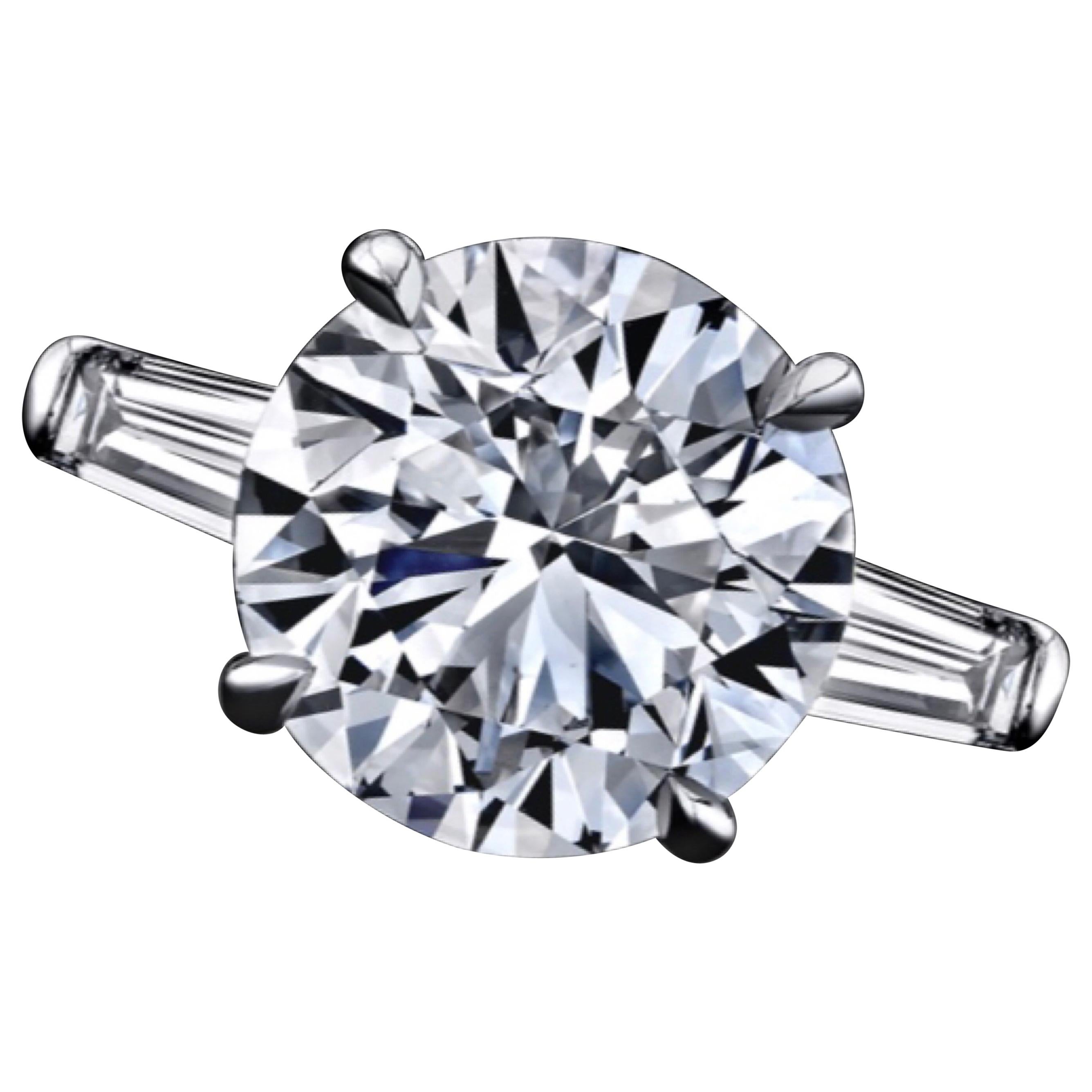 Emilio Jewelry GIA Certified 7.00 Carat Diamond Ring